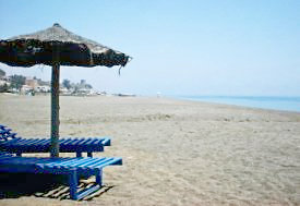 Beach in Benajarafe Beach at Benajarafe (Andalucia)